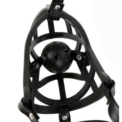 Kinky Puppy Muselière Sm MUZZLE STRAP Noire
